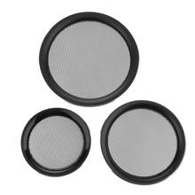 6.5'' Speaker Cover Mesh Grille Protection Decorative Circle Black 2024 - buy cheap