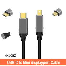 Переходник usb-c 3,1/Mini DisplayPort для Macbook Pro, DP 4K, 60 Гц, Thunderbolt 3, Macbook 2024 - купить недорого