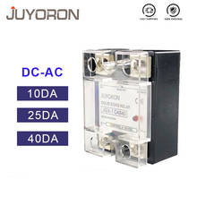 JGX-1 SSR-10DA 25DA 40DA 60DA input 3-32VDC Ouput 24-480VAC Single Phase Solid State Relay 25A 40A 60A SSR for Proximtiy Sensor 2024 - buy cheap