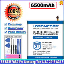 Batería de EB-BT367ABA de 6500mAh para Samsung Galaxy Tab A, 8,0, 2017, A2S, EB-BT367ABE, SM-T360, T377, T380, T385, SM-T365 2024 - compra barato