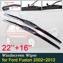 Для Ford Fusion 2002 ~ 2012 европейская модель автомобильных стеклоочистителей лобовое стекло переднее окно, ветровое стекло, дворники 2003 2006 2011 Автомобильные аксессуары 2024 - купить недорого