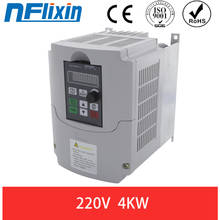 HOT! 4KW Single-phase Inverter Output 3-Phase VFD Frequency Converter Adjustable Speed 220V NFlixin 9600-1T 2024 - buy cheap