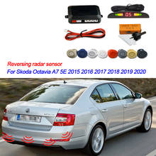 Sensor de radar de marcha atrás para coche Skoda Octavia A7, 5E, 2015, 2016, 2017, 2018, LED, sistema de control de Radar de marcha atrás 2024 - compra barato