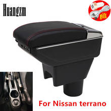 Armrest box For Nissan terrano Terrano 3 Dual layer central Store content box car modification accessories Russian version 2024 - buy cheap