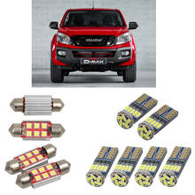 Interior led Car lights For Isuzu d-max 2 rt50 bulbs for cars License Plate Light 6pc 2024 - buy cheap