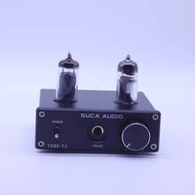SUCA Tube-T2 Vacuum Tube Integrated Amplifier Mini Audio HiFi Stereo Headphone Amplifier 2024 - buy cheap