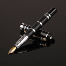 1Pcs Classic Design Student Fountain Pen Business Gift Luxury Metal Pen 2021 New F nib Fountain Pen School Office Supplies 2024 - buy cheap