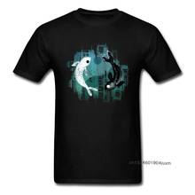 Men Tshirt Chinese Style Tees Yin Yang Koi Fishes T-shirts Short Sleeve Cheap Tops Summer/Autumn Europe T Shirt Cotton Clothes 2024 - buy cheap