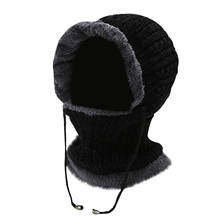Bomber Hat Female Winter Hats For Men Women Thick Warm Fur Velvet Cold Cap Bone Male Ear Protect Snow Russian Hat Ear Flap #T1P 2024 - buy cheap