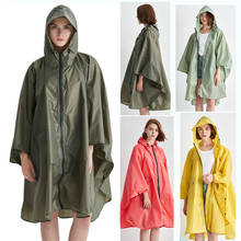 Raincoat Women Men Waterproof Backpack,Rain Wear Outdoors Hiking Riding Poncho Jacket Chubasqueros Big Visior 2024 - buy cheap
