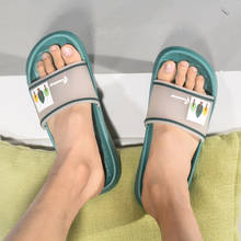 Summer Home Men Slippers Simple Water Shoes Non-slip Bathroom Slides Flip Flops Couples Indoor Women Platform Slippers 2024 - buy cheap