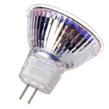 Lámpara LED de cristal DC12V MR11, lámpara con bombilla mr11, 5W, 7W, blanco frío y cálido 2024 - compra barato