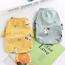 Couple Dog Clothes For Small Medium Dogs Shirt Lace Princess Dog Dress Print Pets Dogs Clothing Puppy Chihuahua Clothes York Pug 2024 - купить недорого