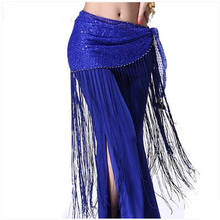 New style Belly dance costumes sequins tassel belly dance hip scarf for women belly dancing belt 10kinds of colors 2024 - buy cheap