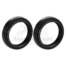 Fork Oil Seal Pair Kit For Kawasaki Z750 2004-2006 2005 New Seals 2pcs 2024 - buy cheap