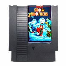 Snow Brothers-tarjeta de juego de 72 pines para jugador, juego de 8 bits 2024 - compra barato