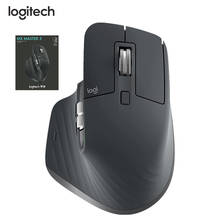 Logitech MX Master 3 Беспроводная отличная Двухрежимная кросс-компьютерная мышь для управления офисной бесконтактной мышью для быстрой зарядки 2024 - купить недорого