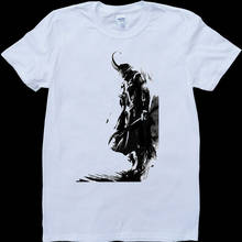 Loki Shadow White-Camiseta para hombre hecha a medida, ropa corta de algodón, Tops Harajuku 2024 - compra barato