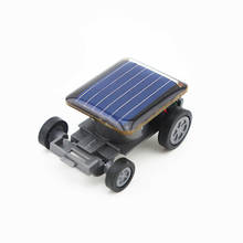 New Cute Mini Solar Powered Robot Racing Car Vehicle Educational Gadget Kids Toy Cute Garden Ornament Decorations 2024 - buy cheap