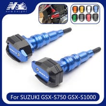 For Suzuki GSX-S750 GSX-S1000 GSXS750 1000 Motorcycle CNC Falling Protection Frame Slider Fairing Guard Anti Crash Pad Protector 2024 - buy cheap