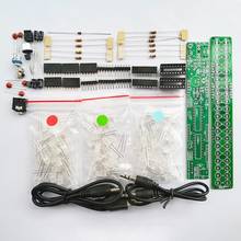 DC 3V-12V DIY Kit RGB LED Flashing FED-201 -Audio Spectrum Indicator LED Flashing Display Module DIY Hand Soldering 2024 - buy cheap