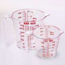 250/500ml Measuring Cups Transparent Plastic Mug Laboratory Pour Spout Measuring Tool Kitchen Accessories 2024 - buy cheap