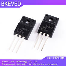 10PCS FQPF8N80C TO-220F 8N80C 8N80 TO-220 FQPF8N80 TO220 new MOS FET transistor 2024 - buy cheap