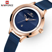 NAVIFORCE Brand Luxury Women Watches Fashion Quartz Watch Ladies Simple Waterproof Wrist Watch Gift for Girl Relogio Feminino 2024 - buy cheap