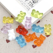20pc/lot Transparent Bear Resin Water Droplets Decoration Crafts Flatback Cabochon Embellishments For Scrapbooking Diy 2024 - buy cheap