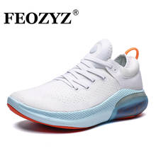 FEOZYZ New Air Sole Men Running Shoes Breathable White Sneakers For Men High Quality Athletic Shoes 2024 - buy cheap