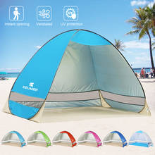 KEUMER Outdoor Tents Automatic Instant Pop-up Beach Tent Anti UV Sun Shelter Cabana Camping палатка туристическая 2024 - buy cheap