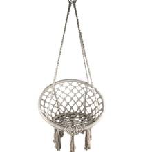 Indoor Outdoor Hammock Chair Macrame Swing,Cotton Rope Hanging Chair Swing Chairs,Baby Cradle,Pets Bed 2024 - buy cheap