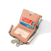 Fashion Women's Wallet Short Wallets For Women Coin Purse Zipper Clutch Wallet Ladies Card Holder Luxury Small Clutch Bag 2024 - buy cheap