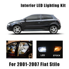 Kit de luces de techo para coche Fiat Stilo, accesorios de luz de maletero, Canbus blanco, sin errores, lámpara LED de coche, mapa Interior, 14 Uds., 2001-2007 2024 - compra barato