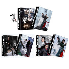 30 Sheets/Set The Untamed  Chen Qing Ling LOMO Card Mini Postcard Xiao Zhan Wang Yibo Star DIY Greeting Cards Message Card Gift 2024 - buy cheap