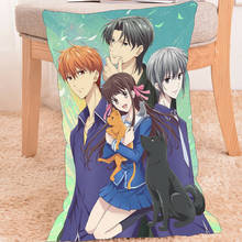 Anime Pillowcase Dakimakura  Fruits Basket Tohru Honda Soma Hatori Decorative Pillow Case Cover Home Decoration Printed 60*40 2024 - buy cheap