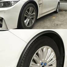 Wheel Arch Covers Extensions Universal Rubber Fender Wheel-arch Fender Trim Scratch Eyebrow Proof Rubber Lip Flares Protect N2D3 2024 - buy cheap