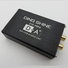Мини Hi-Fi USB внешняя звуковая карта ES9018K2M, DAC декодер NE5532 TL072 op amps 24 бит 96 кГц 2024 - купить недорого
