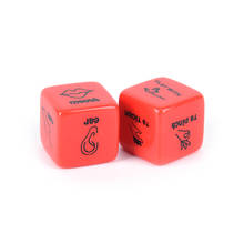2Pcs/set Funny Sex Dice 6 Positions Punishment Sexy Romance Love Humour Gambling Adult Couples Games Erotic Craps Pipe Toy 2024 - buy cheap