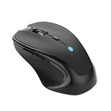 Ratón óptico ergonómico y silencioso para Juegos de oficina, Mouse inalámbrico con Bluetooth 2,4G, para PC, Android, IOS y tabletas 2024 - compra barato