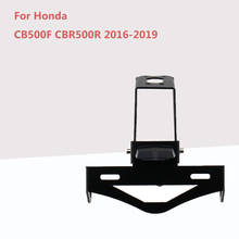 For Honda CB500F CBR500R 2016-2019 Modified License Plate Holder Bracket License Plate Frame 2024 - buy cheap