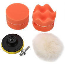 7Pcs 3 Inch Waxing Sponge Buffer Polishing Pads M14 Drill Adapter Kit For Car Polisher Abrasive Polishing Tools 2024 - buy cheap