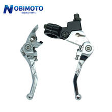 New Aluminum Alloy Folding Clutch & Brake Lever Brake handle Fit CRF IRBIS Apollo Xmotos KAYO BSE Pit Dirt Bike Parts 2WG-107 2024 - buy cheap