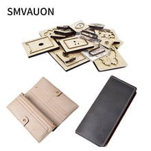 Wood Die Cutting Diy 2021 Elegant Long Wallet Die Cutting Burr Scrapbook Suitable For Die Cutting Machine 2024 - buy cheap