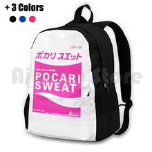 Pocari Sweat Pink Outdoor Hiking Backpack Riding Climbing Sports Bag Japanese Drink Logo Pocari Energy Sports Pink 2024 - buy cheap