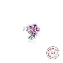 2019 ME серия 925 пробы серебряные серьги My Pretty Flower одиночные серьги-гвоздики для женщин серьги Модные ювелирные изделия brincos 2024 - купить недорого