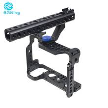 BGNing CNC Camera Cage for Nikon Z6 / Z7 Protective Housing Shell Mount w/ Cold Shoe Adapter Top Handle Grip DSLR Accessories 2024 - buy cheap