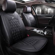 US 5-Seat PU Leather Car Seat Cover Cushion Front Row + Rear Row for Mitsubishi Lancer Outlander Sport 2024 - buy cheap