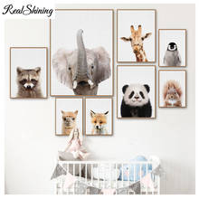 Mosaico alpaca para decoração de quarto infantil, conjunto completo quadrado alpaca com figuras de cervo, panda, raposa, 5d, diamantes, faça você mesmo, decoração para quarto de crianças fs6706 2024 - compre barato