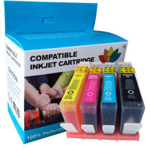 4x Compatível cartuchos de tinta para hp364 Photosmart Além Disso B209 B209a B209b B209c B8550 C53244 C5380 C63244 C6380 D5460 Impressora 2024 - compre barato